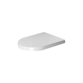 DURAVIT ME by STARCK lunette Compact ME by STARCK BLANC CHARN.INOX, avec AMORT.FERMETURE: 0020190000